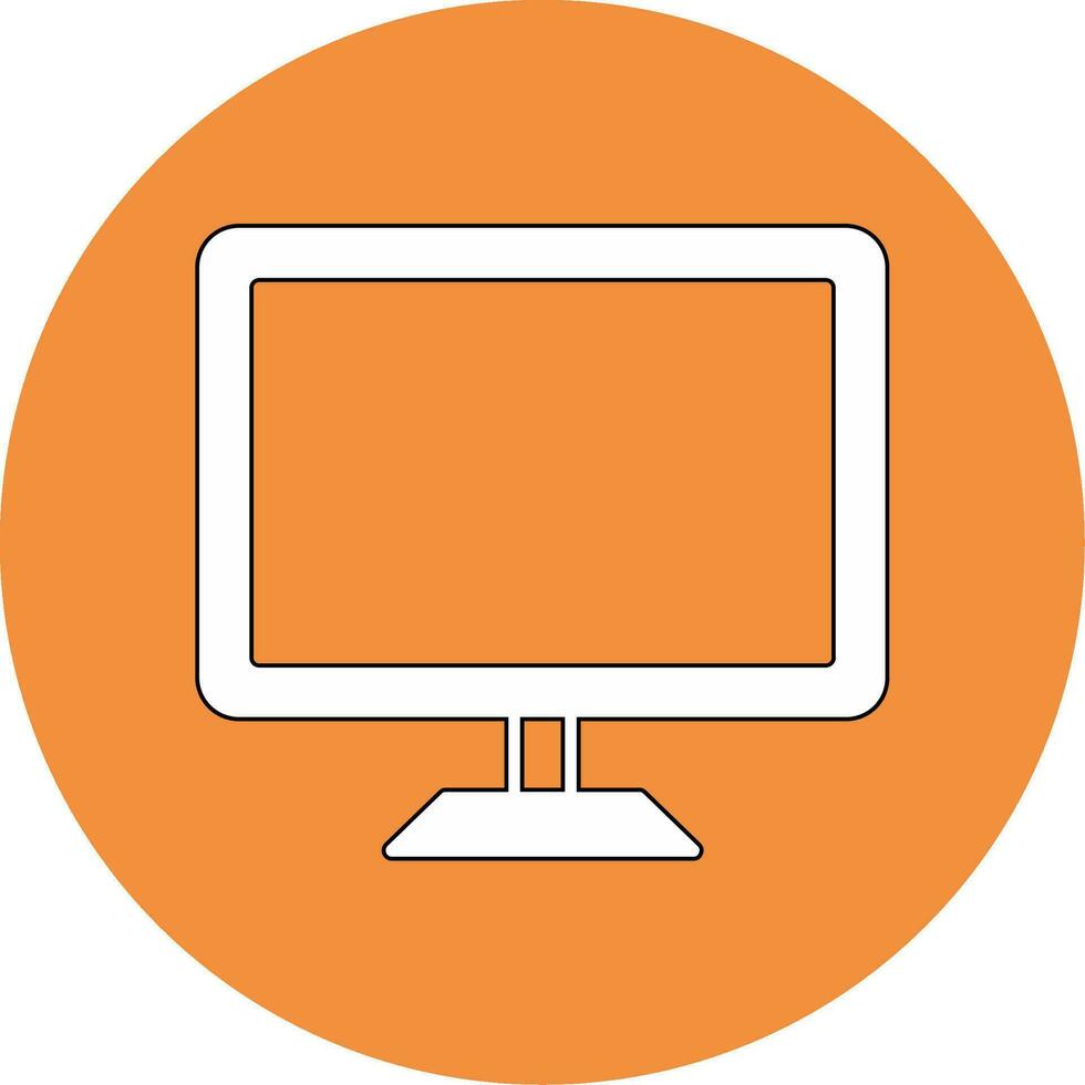 Lcd Vector Icon