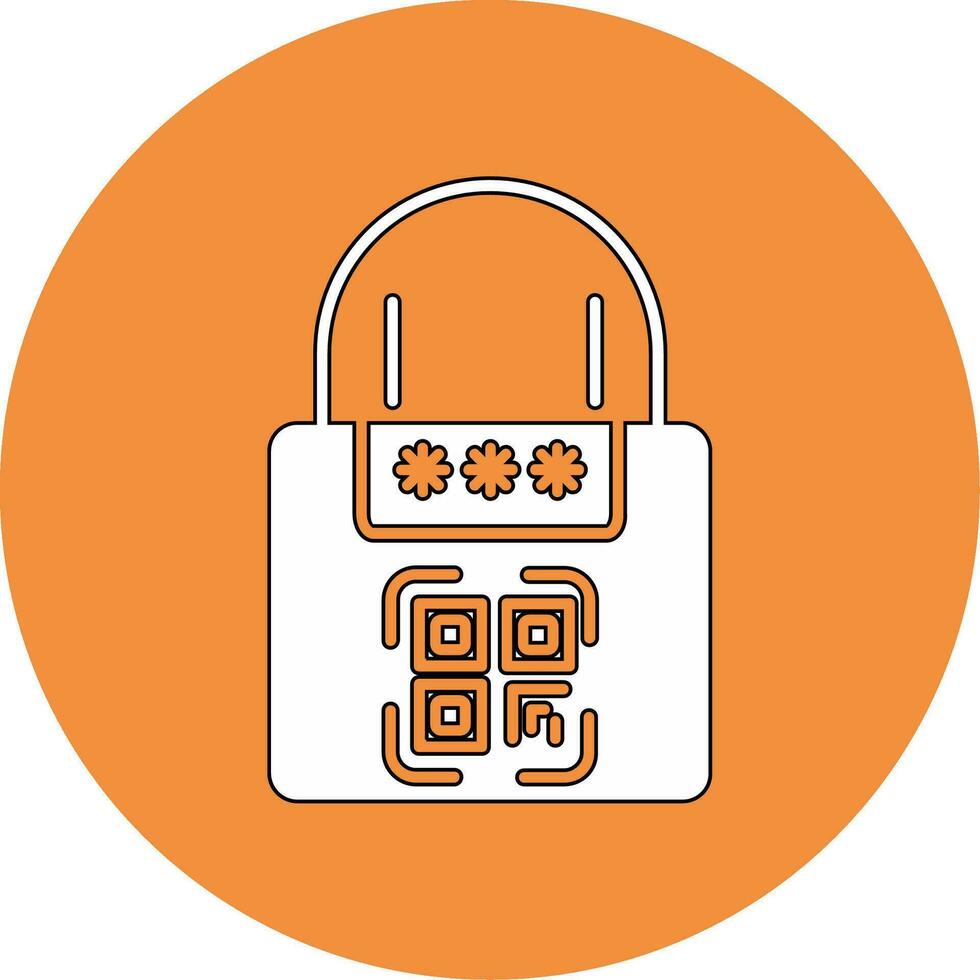 Smart Padlock Vector Icon