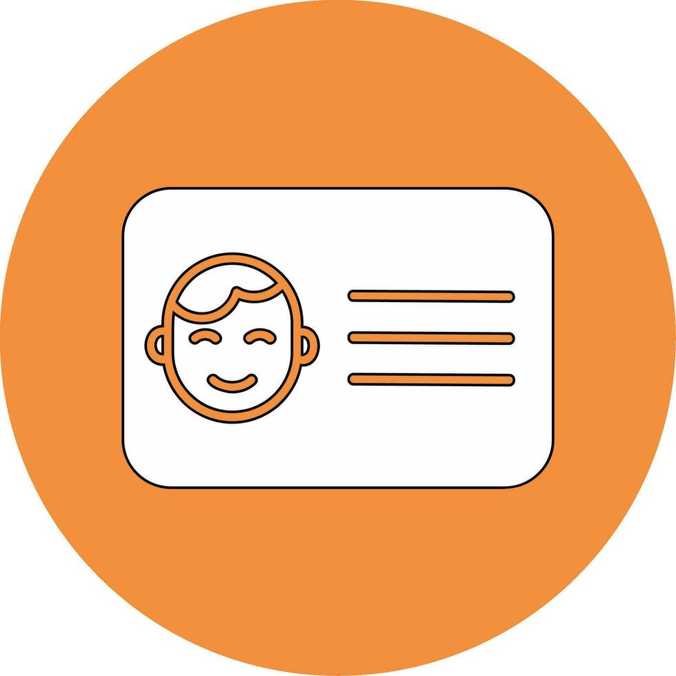Business Card Vector Icon