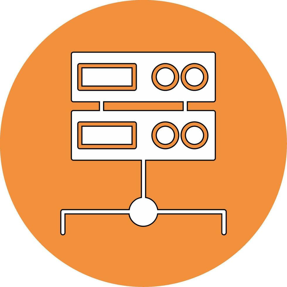 Data Center Vector Icon