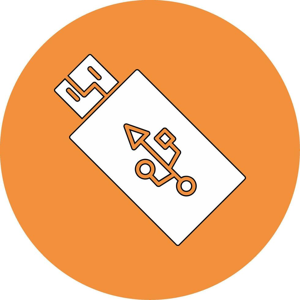 Usb Drive Vector Icon