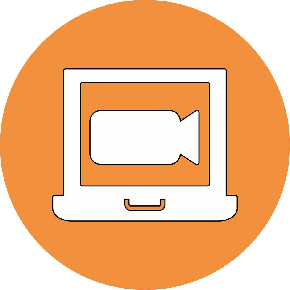 Video Call Vector Icon