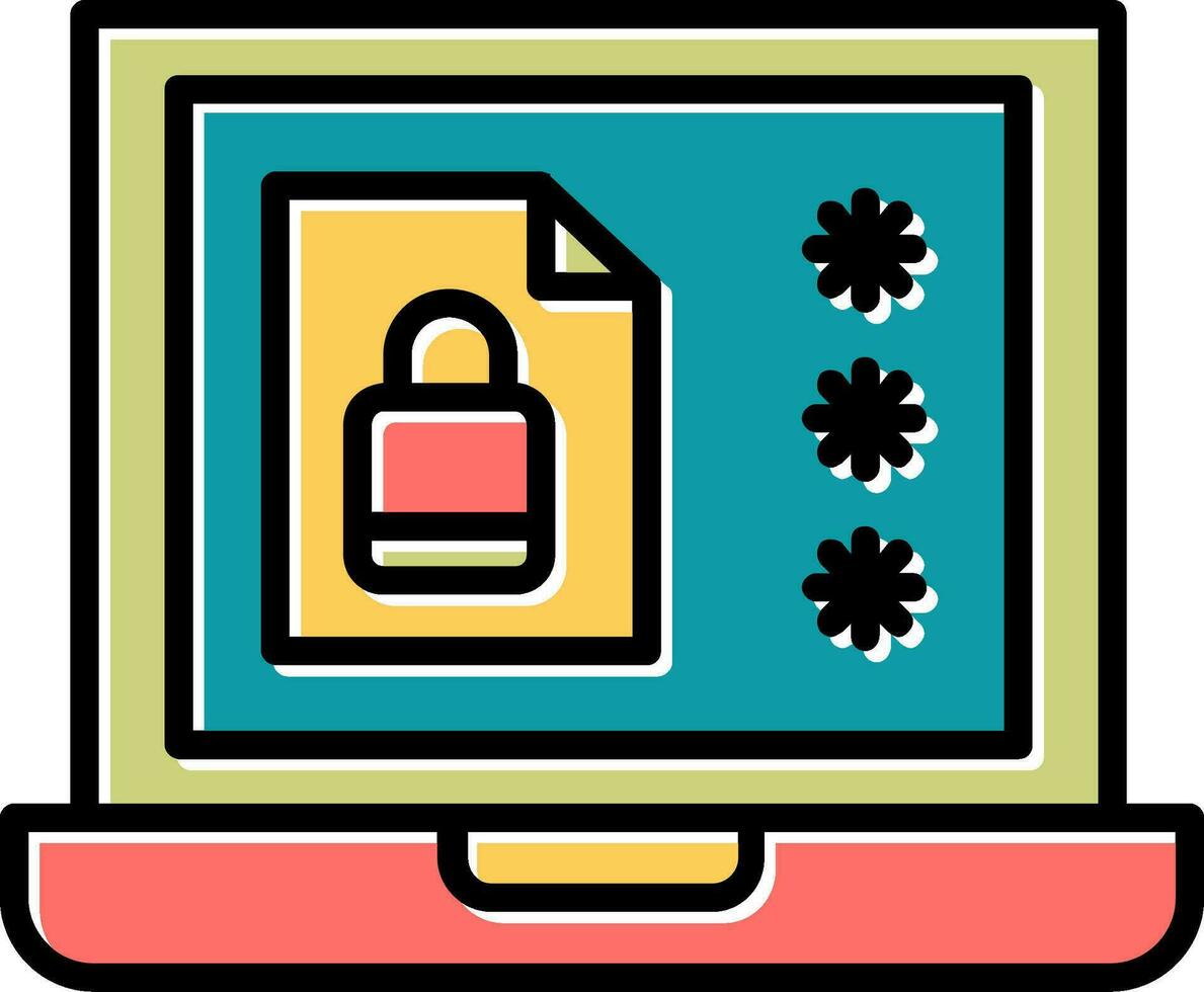 File Protection Vector Icon