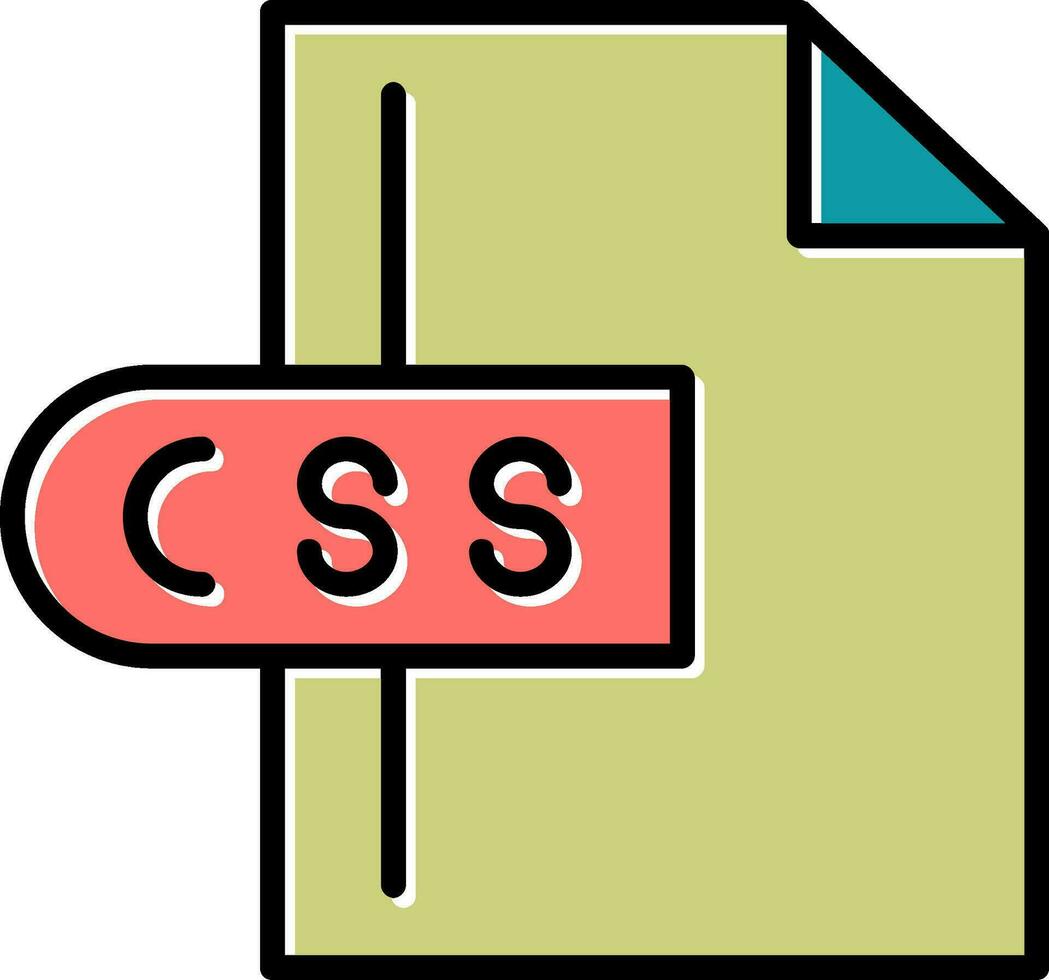 Css File Vector Icon 36957351 Vector Art at Vecteezy
