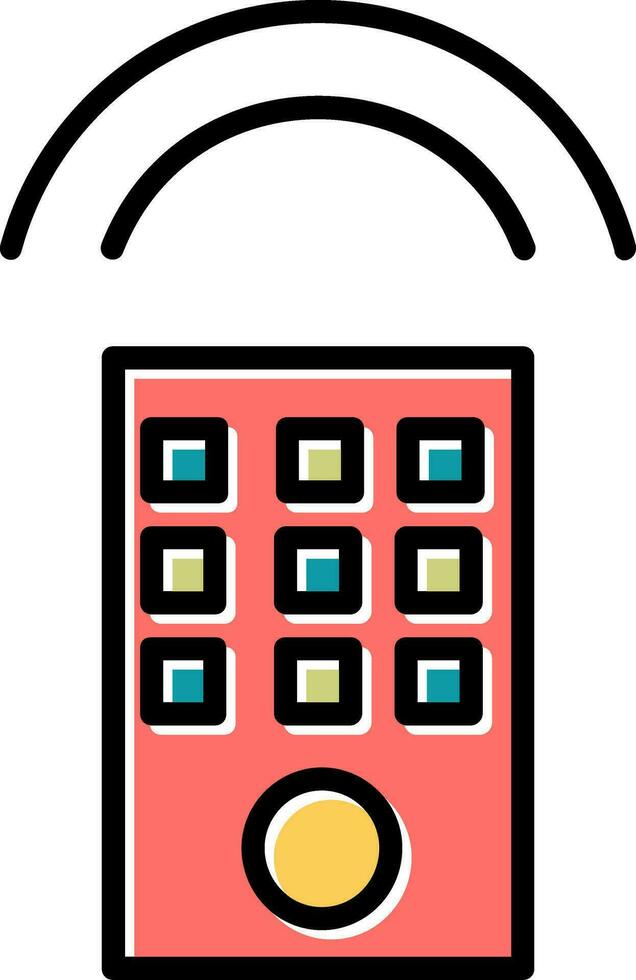 Remote Vector Icon