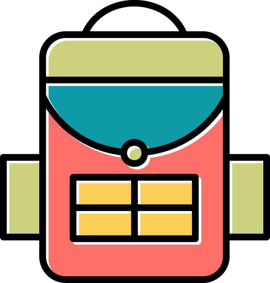 School bag Vector Icon