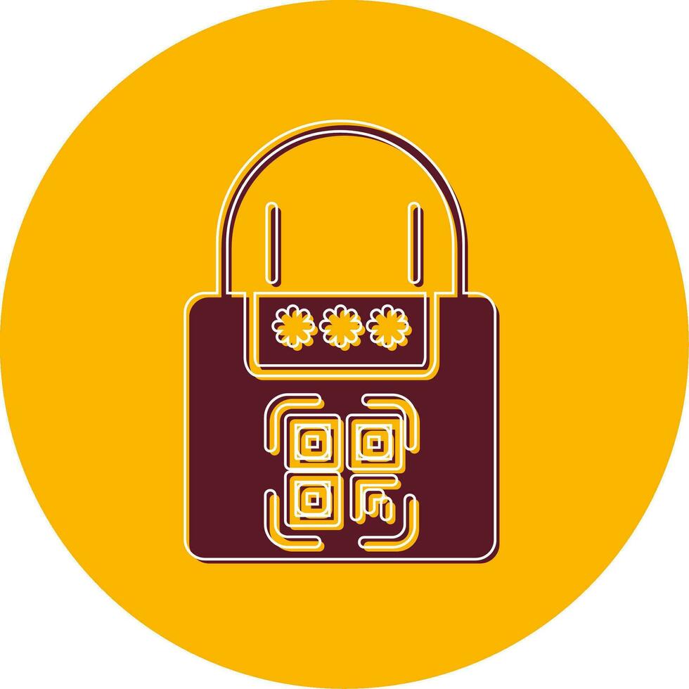 Smart Padlock Vector Icon