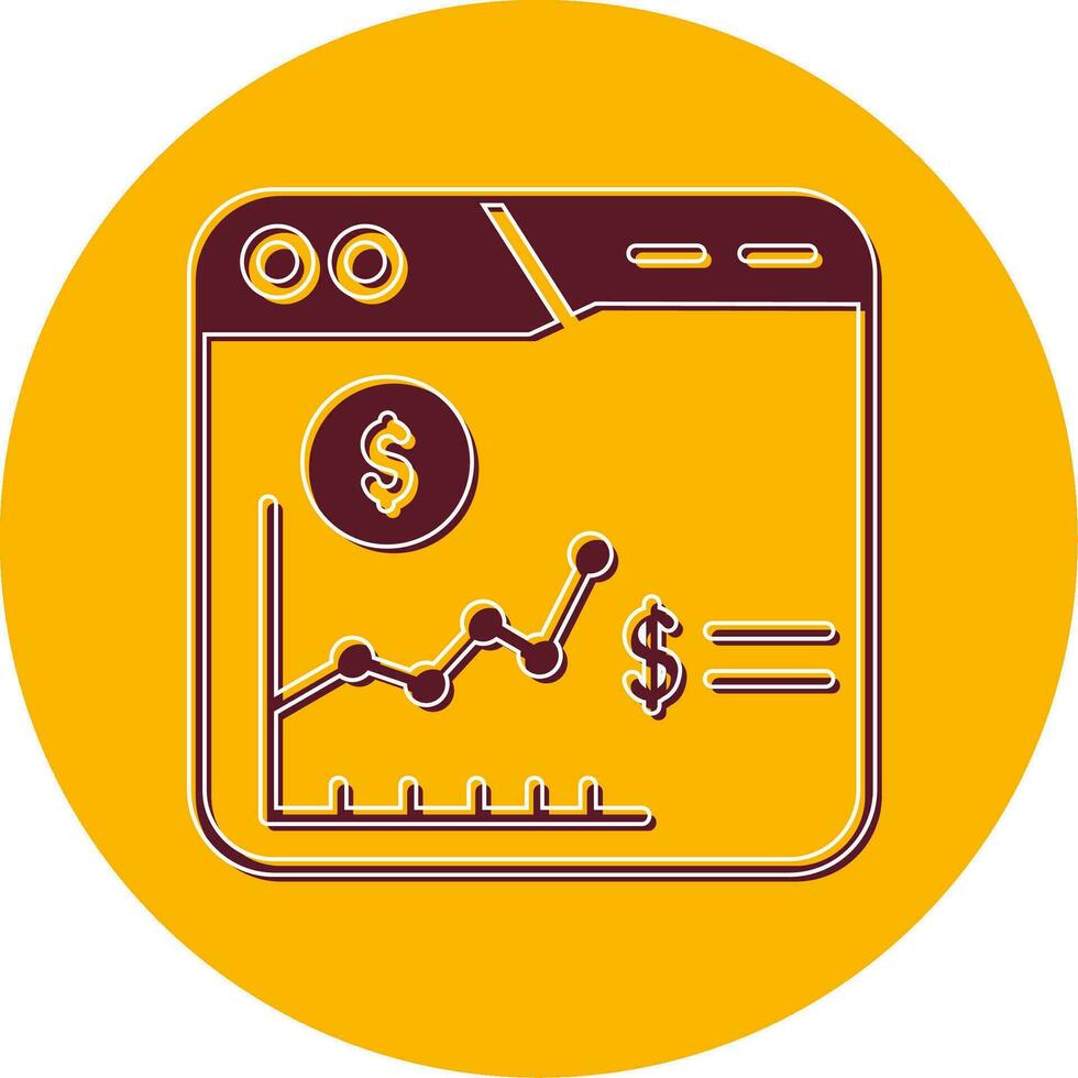 Stock Market Vector Icon