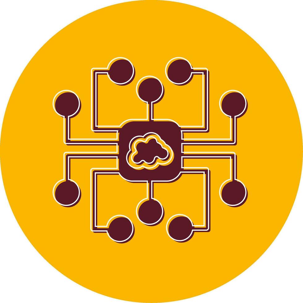 Artificial Intelligence Vector Icon