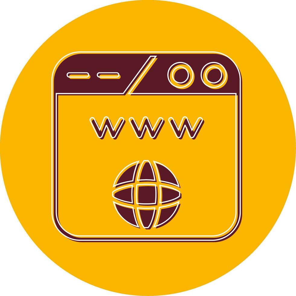 Domain Vector Icon