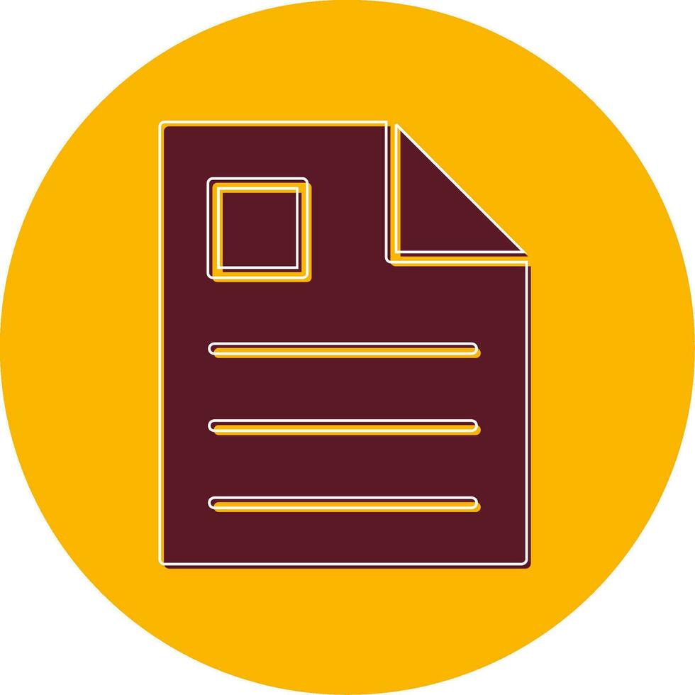 Contact Page Vector Icon