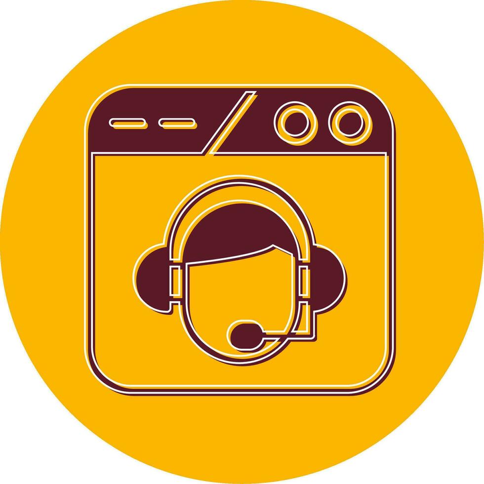 Customer Support Vector Icon