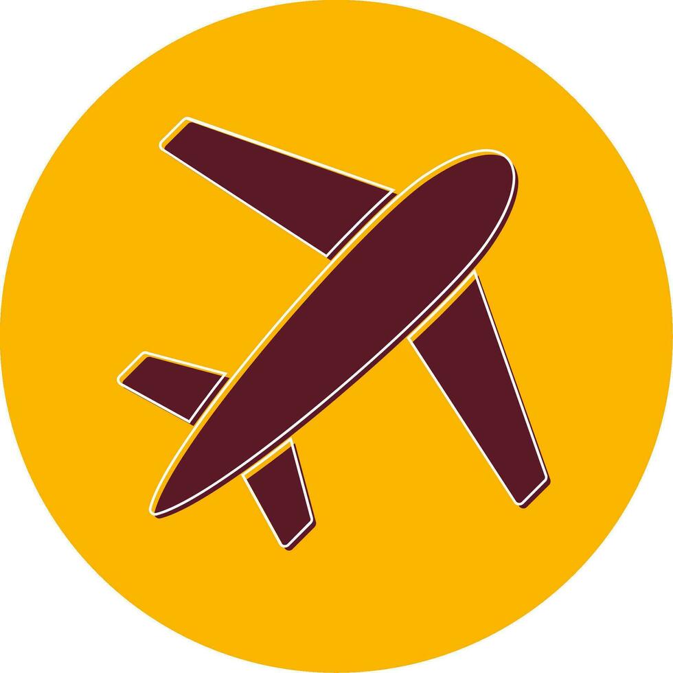 Aeroplane Vector Icon