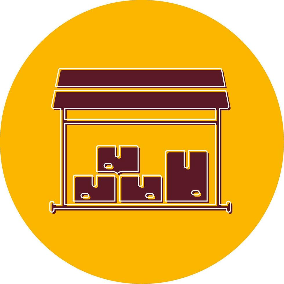 Warehouse Vector Icon