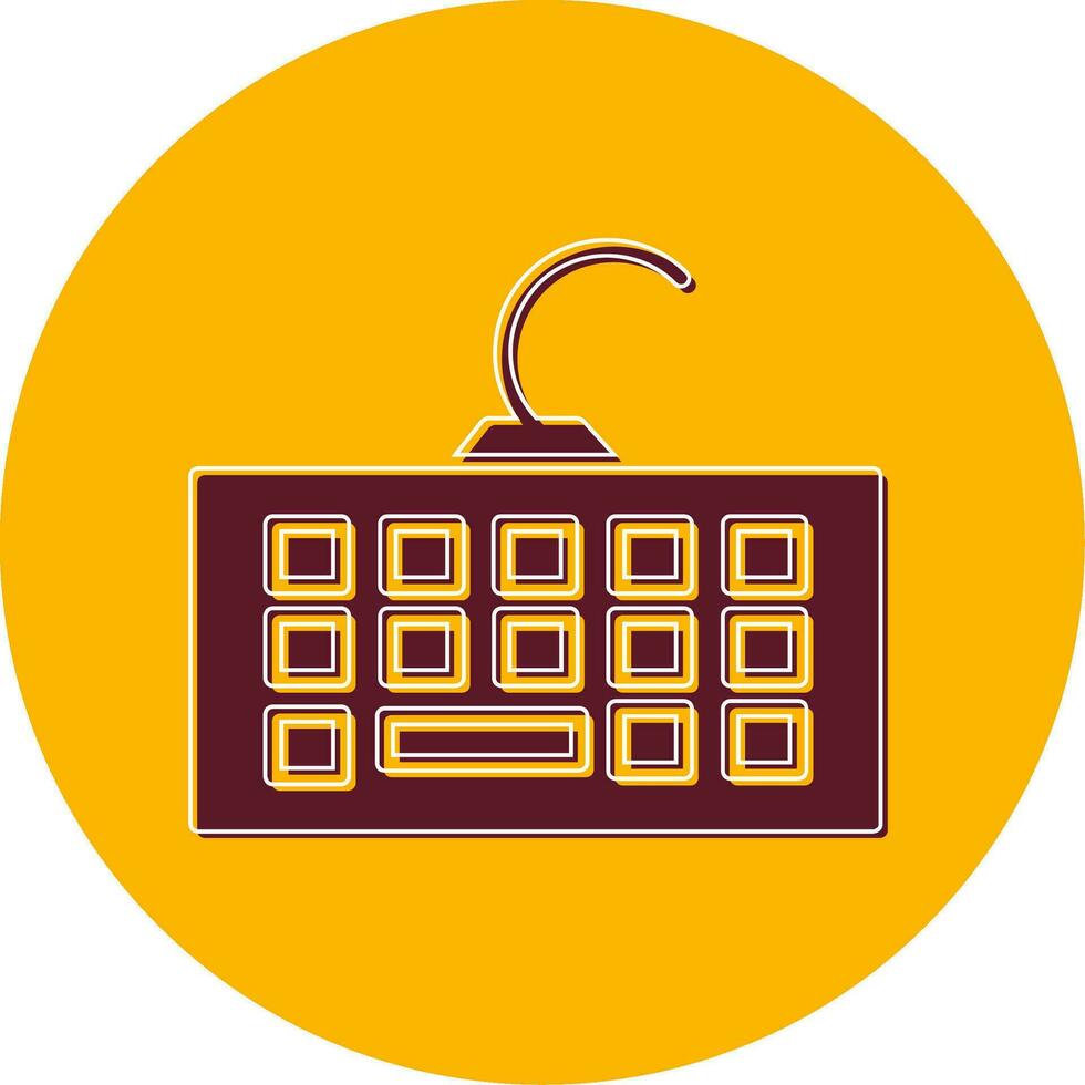 Computer Keyboard Vector Icon