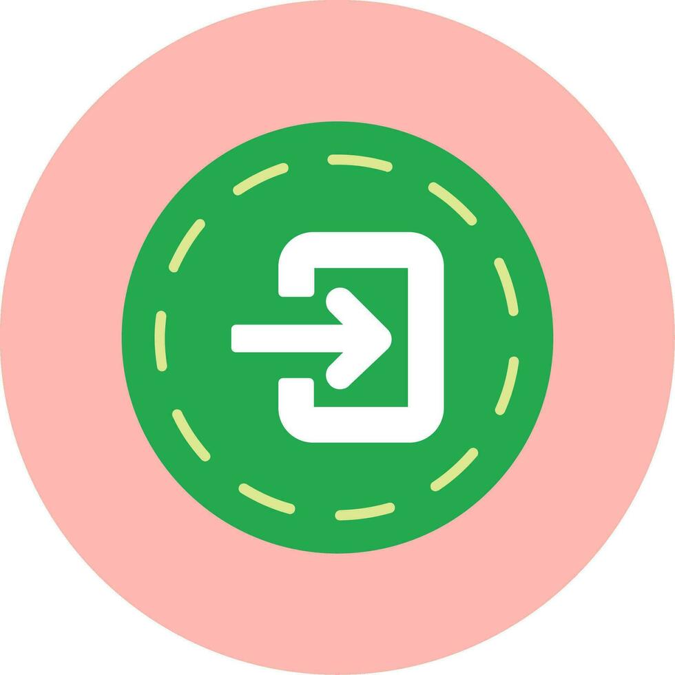 Log In Vector Icon