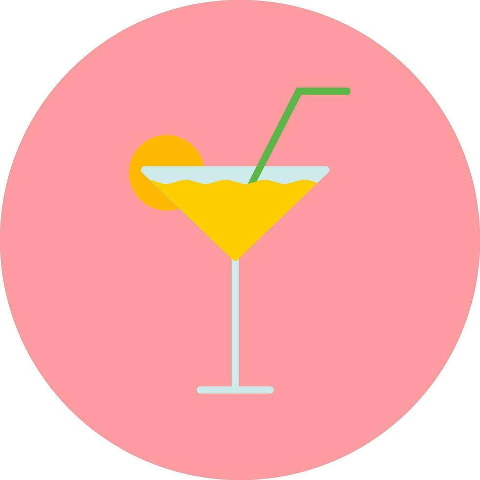 icono de vector de coctel