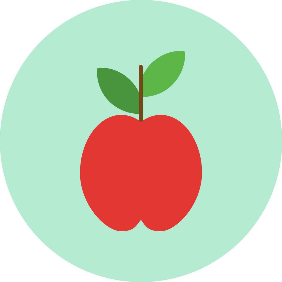 icono de vector de manzana