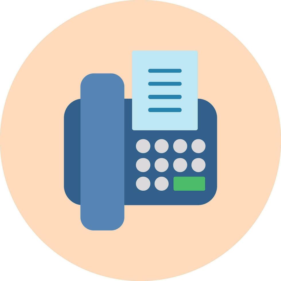 Fax Vector Icon