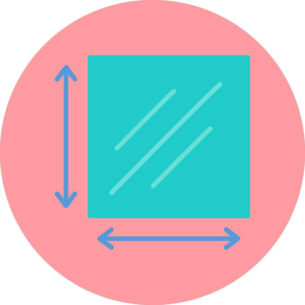 Dimension Vector Icon