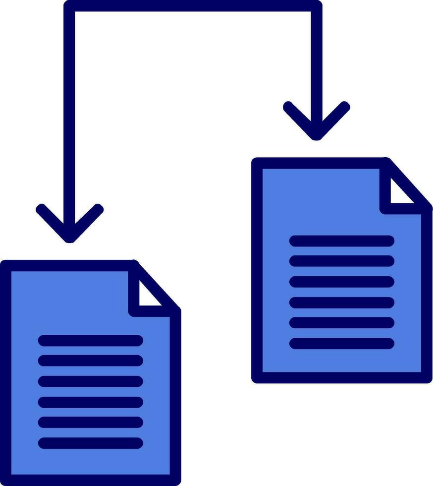 File Sharing Vector Icon