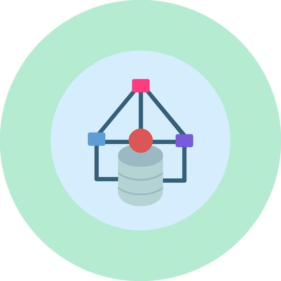Data Model Vector Icon