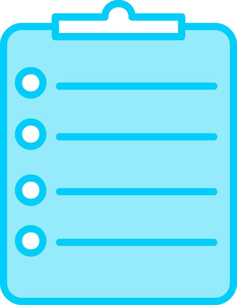 Notepad Vector Icon