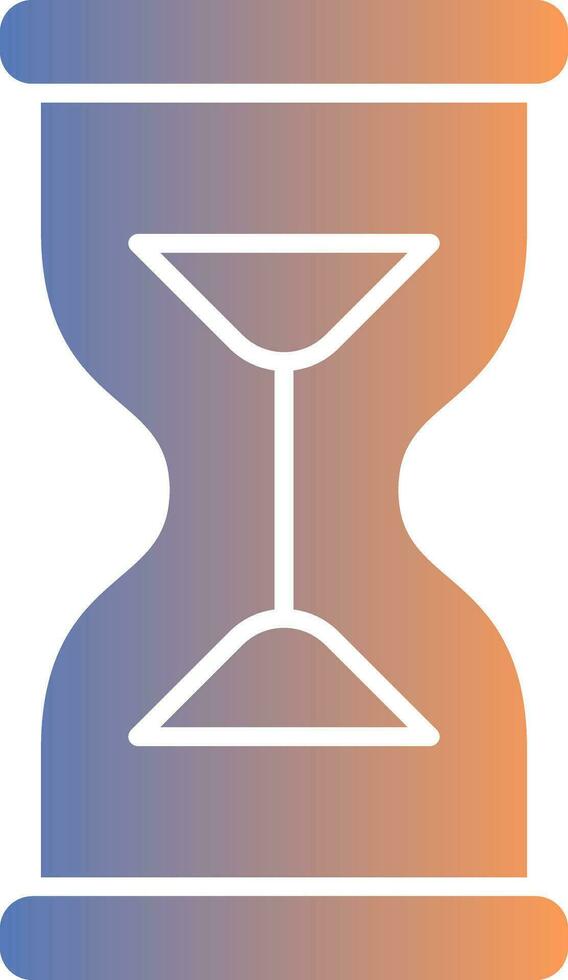 Hourglass Gradient Icon vector