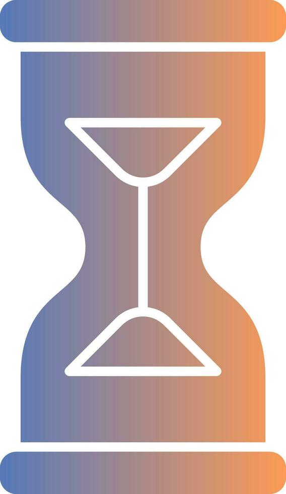 Hourglass Gradient Icon vector