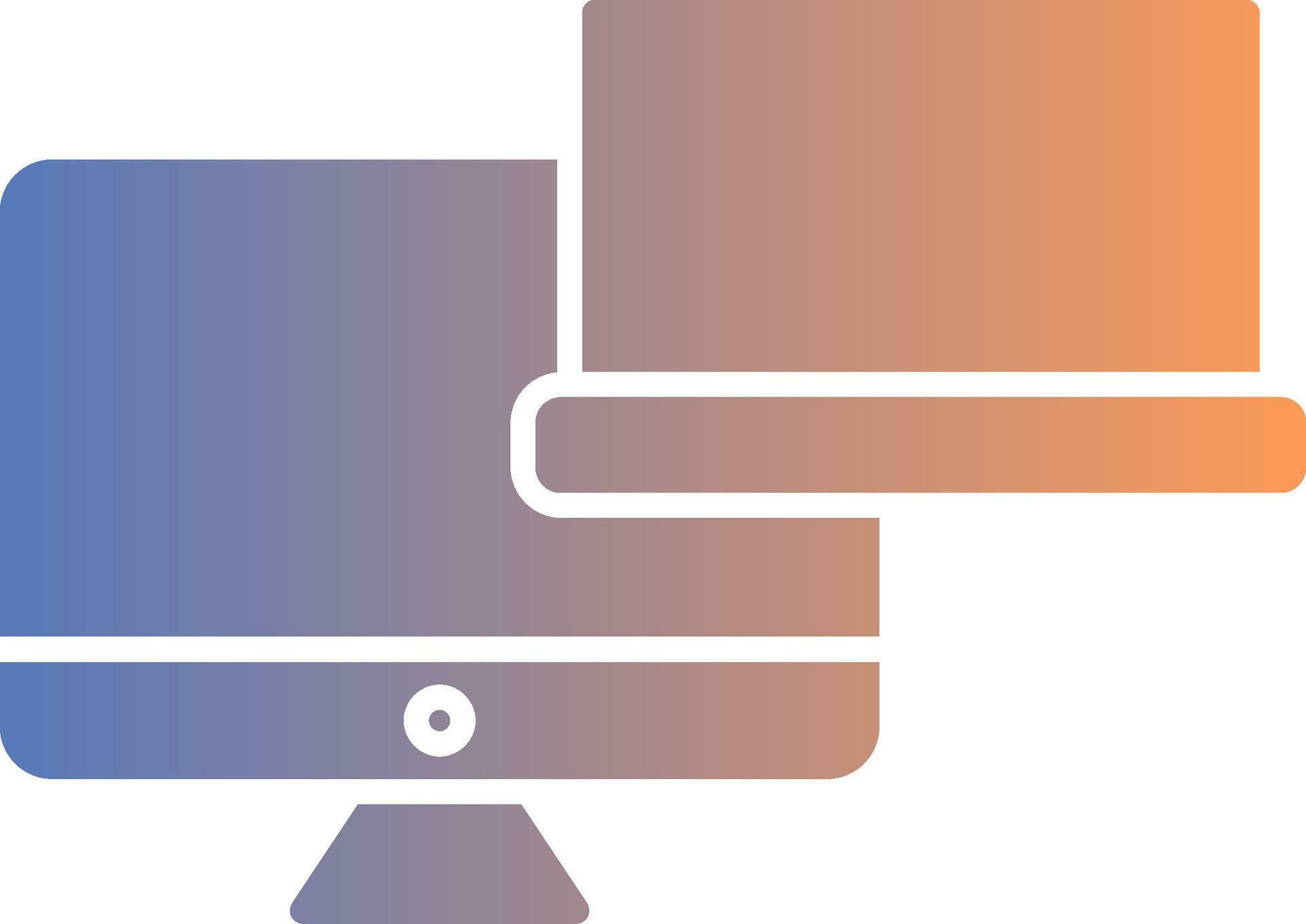 Computer Gradient Icon 36958921 Vector Art at Vecteezy