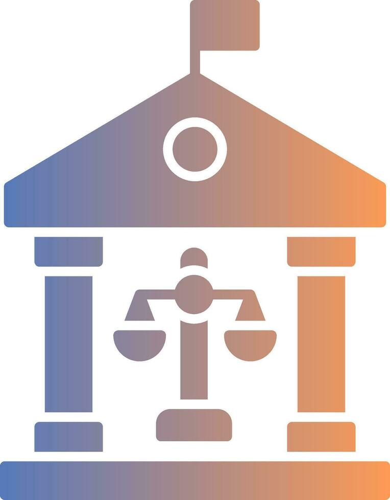 Governance Gradient Icon vector