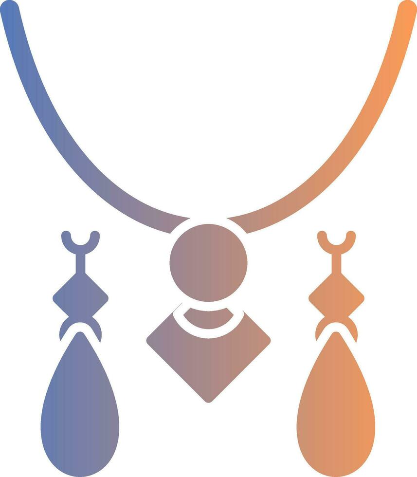 Jewelery Gradient Icon vector