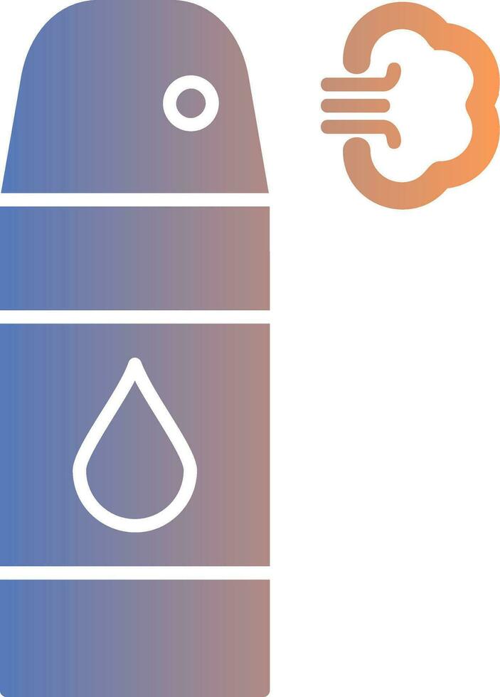 Air Freshener Gradient Icon vector