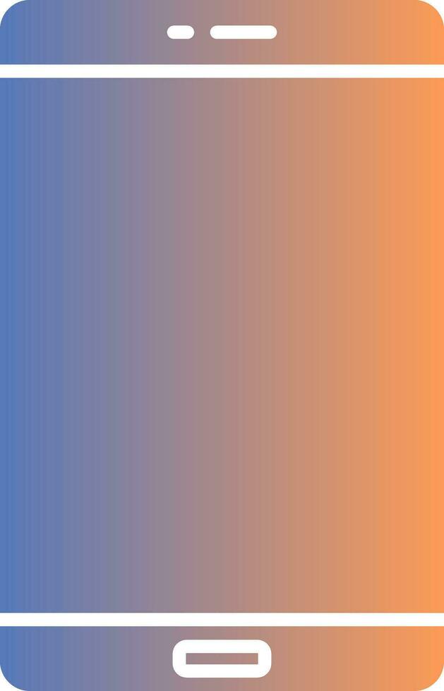 Smart Phone Gradient Icon vector