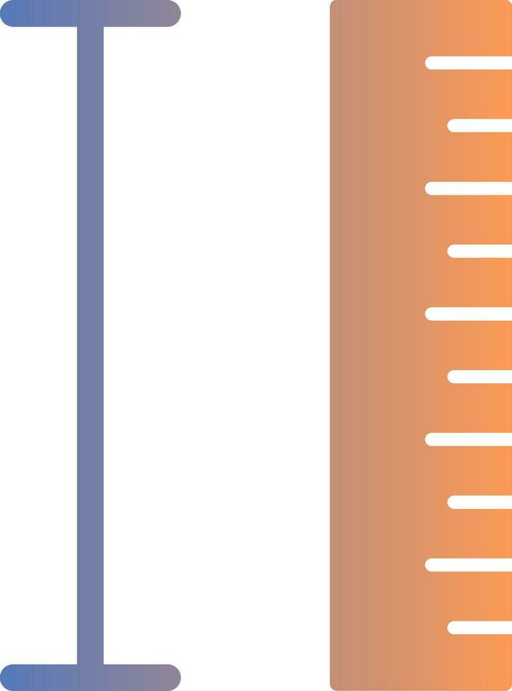 Measurement Gradient Icon vector