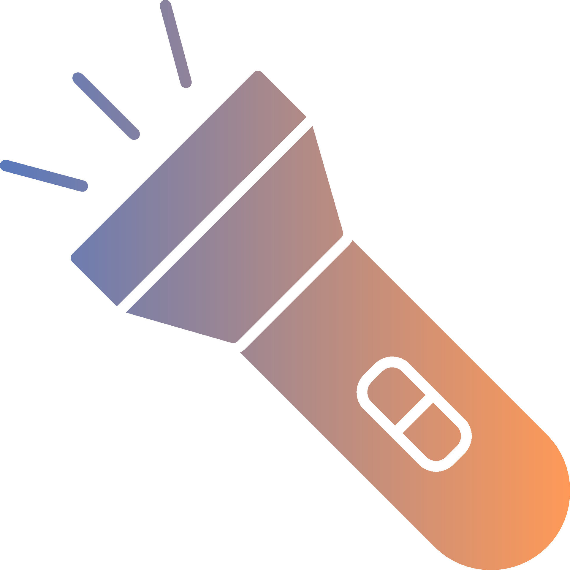 Torch Gradient Icon 36960028 Vector Art at Vecteezy