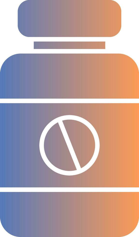 Iron Tablet Gradient Icon vector