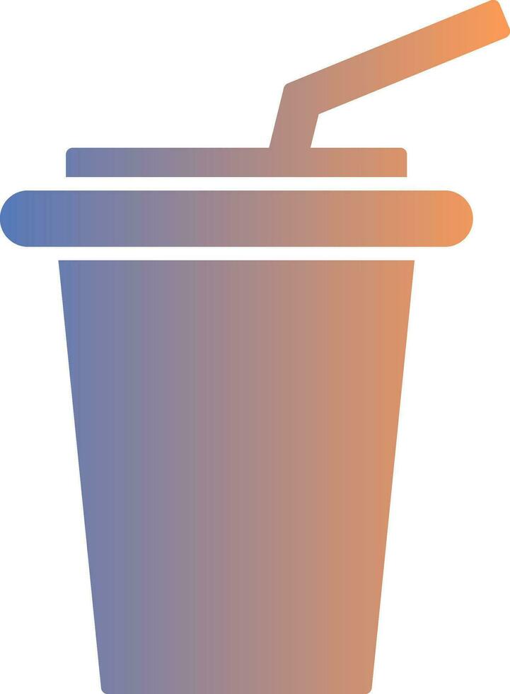 Drinks Gradient Icon vector