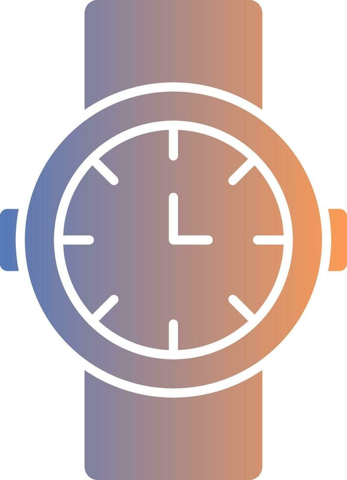 Watch Gradient Icon vector