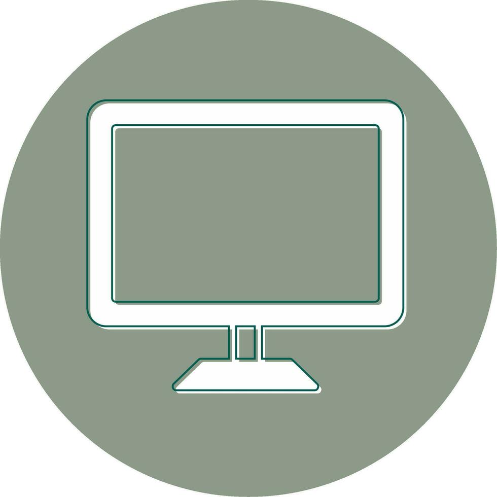 Lcd Vector Icon