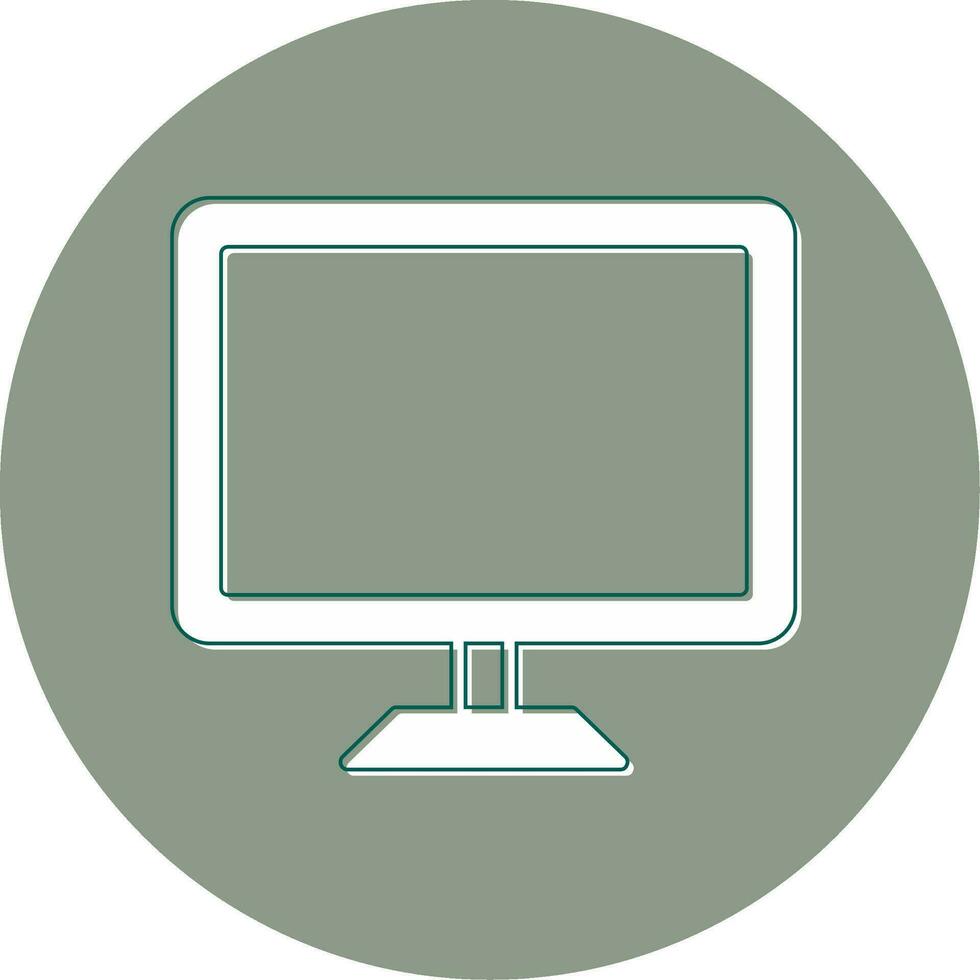 Lcd Vector Icon