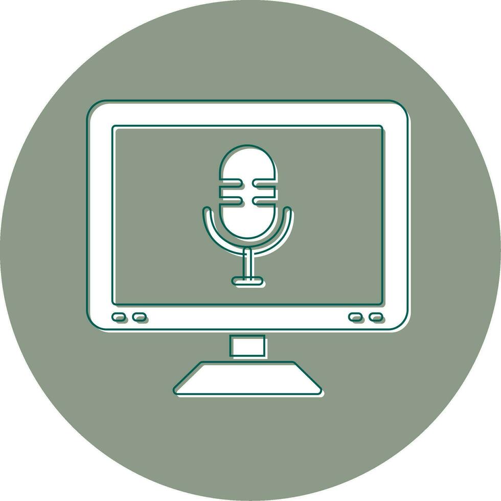 Microphone Vector Icon