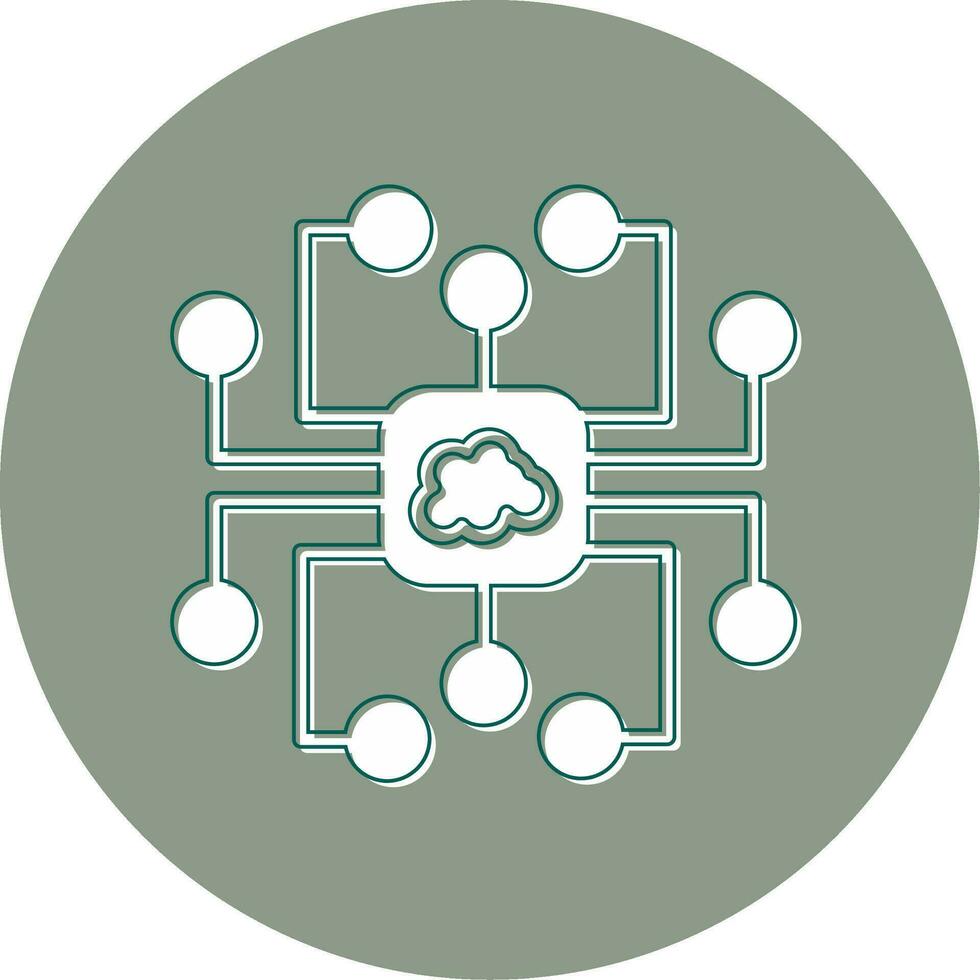 Artificial Intelligence Vector Icon