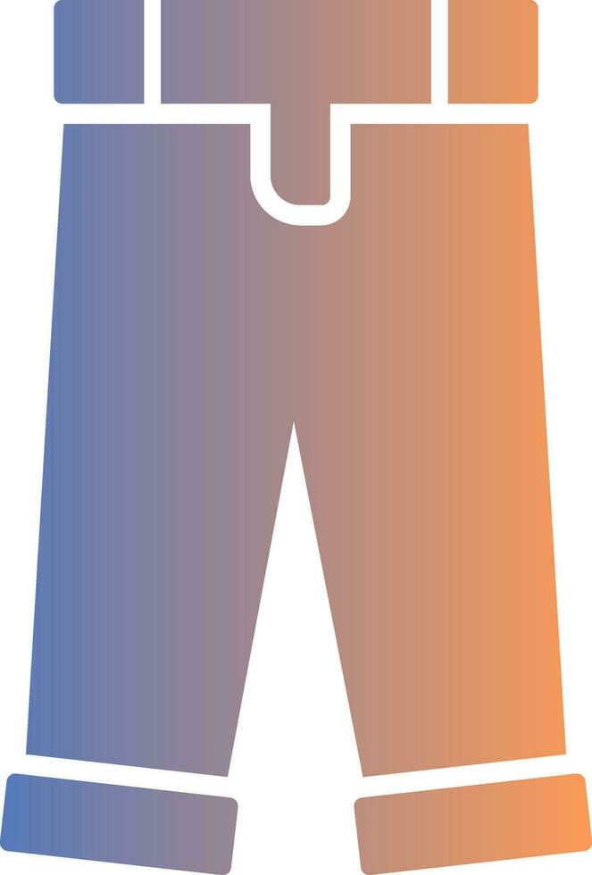 pantalones degradado icono vector