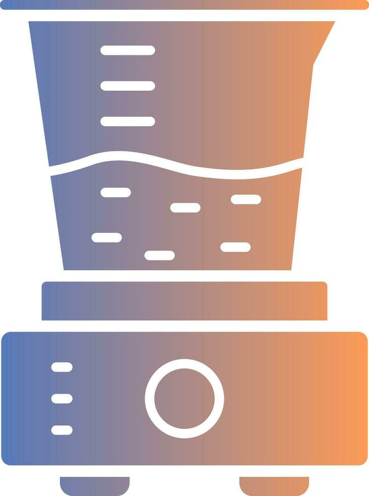 Juicer Gradient Icon vector