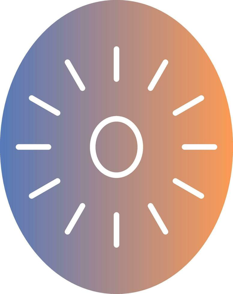 Kiwi Gradient Icon vector