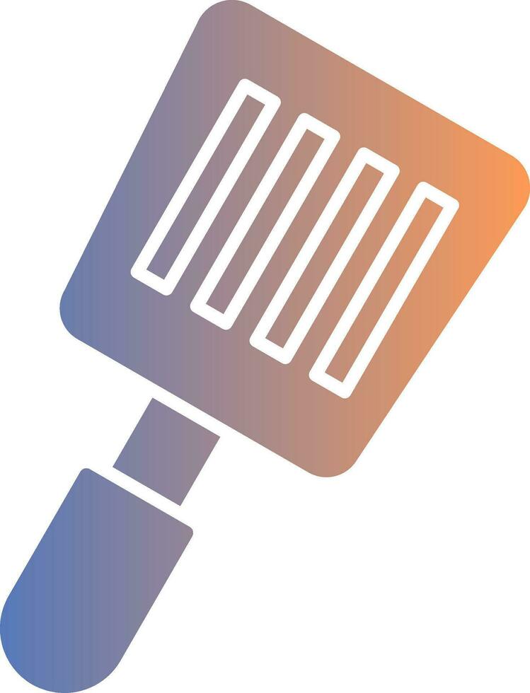 Spatula Gradient Icon vector