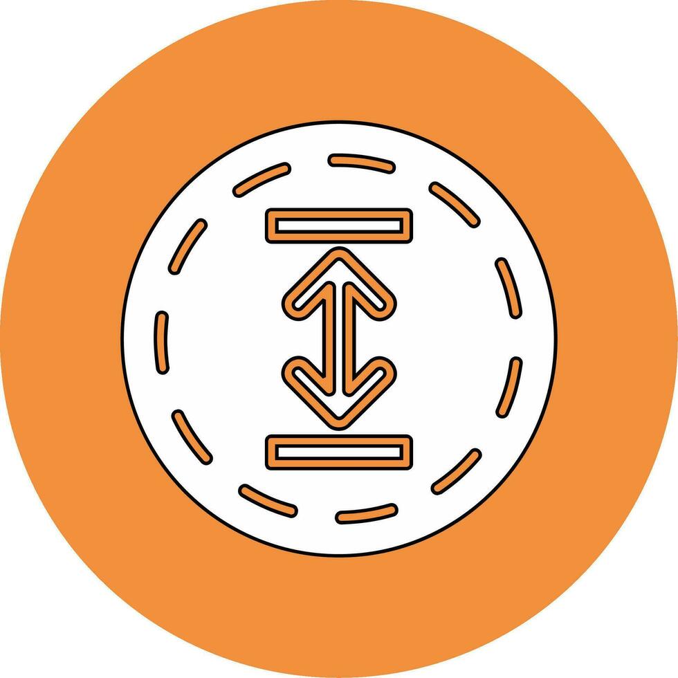 Between Vector Icon