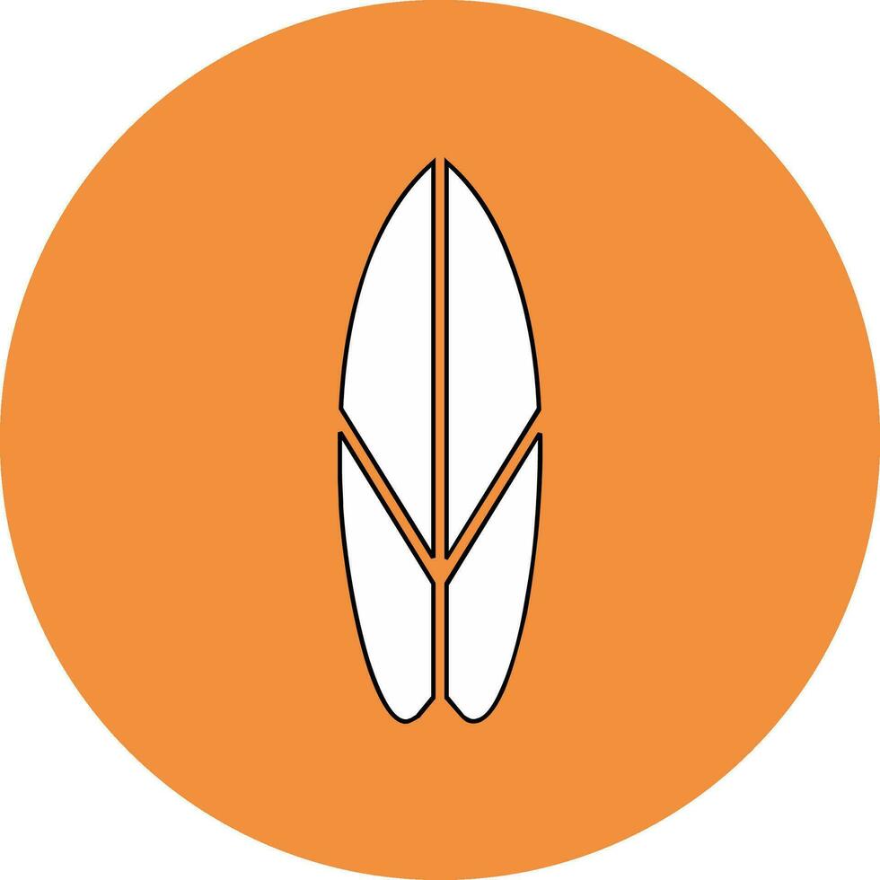 Surfboard Vector Icon