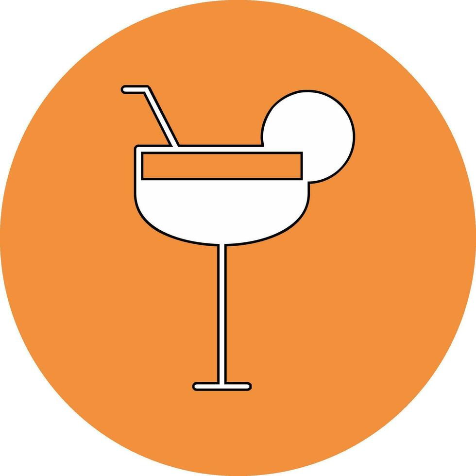 icono de vector de coctel